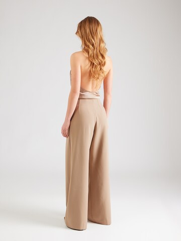 millane - Pierna ancha Pantalón 'Highwaisted Palazzo' en marrón