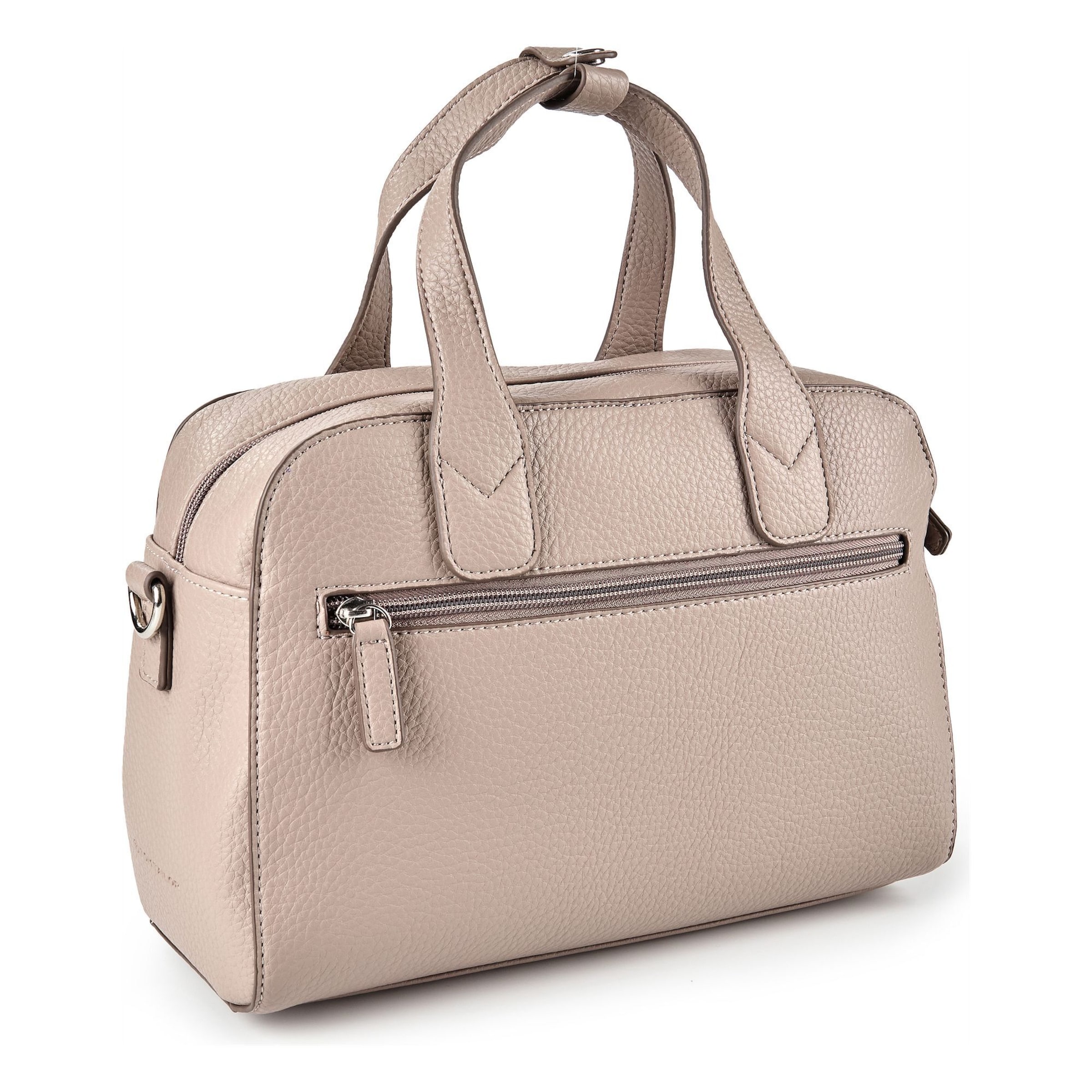 TOM TAILOR Schultertasche 'Rima' in Grau