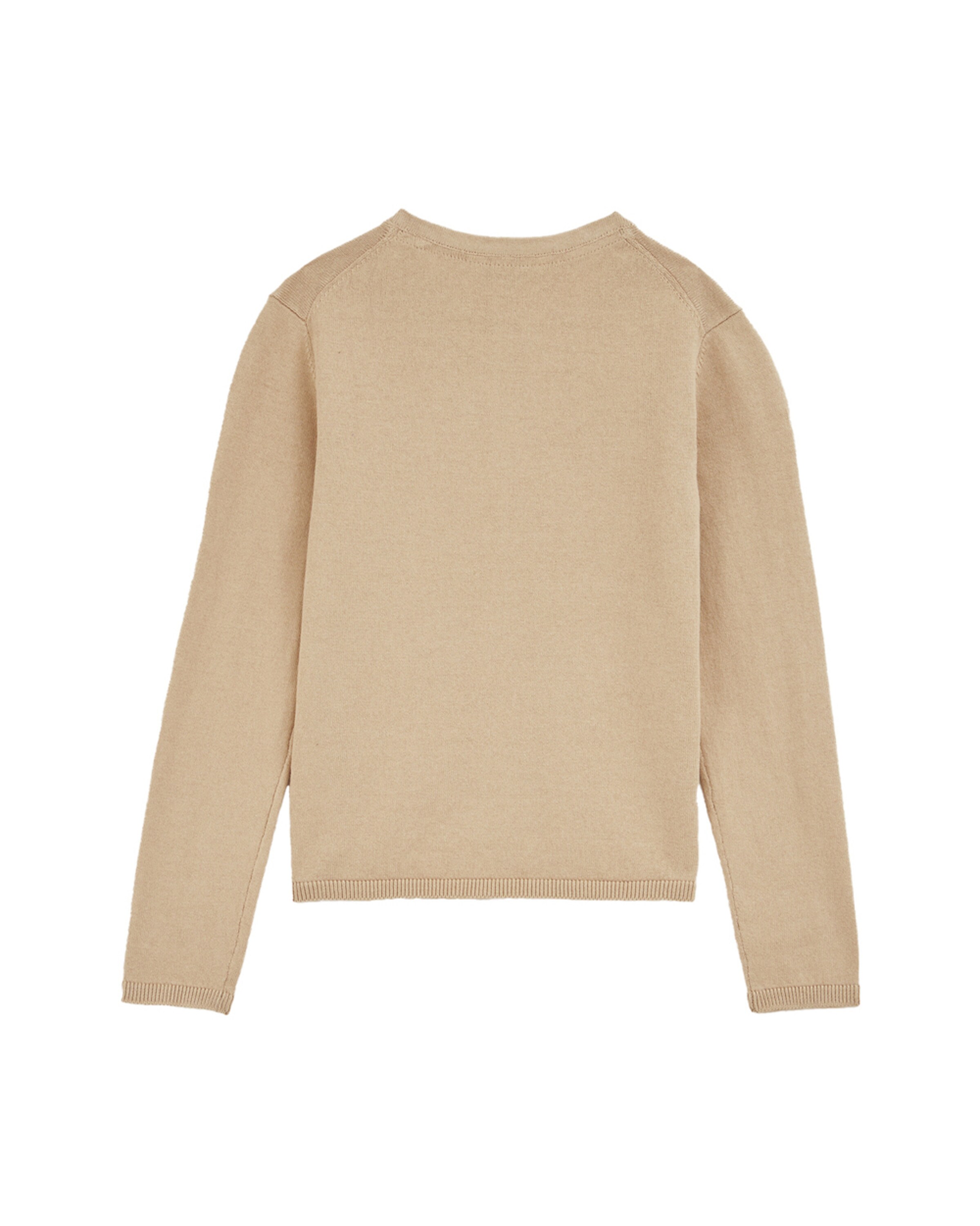 Geacă tricotată de la WE Fashion pe bej