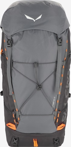 SALEWA Sports Backpack 'Alptrek' in Grey: front