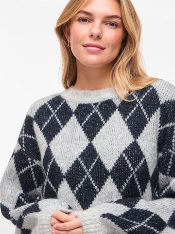 VILA Pullover 'VIKARLEY' in Grau