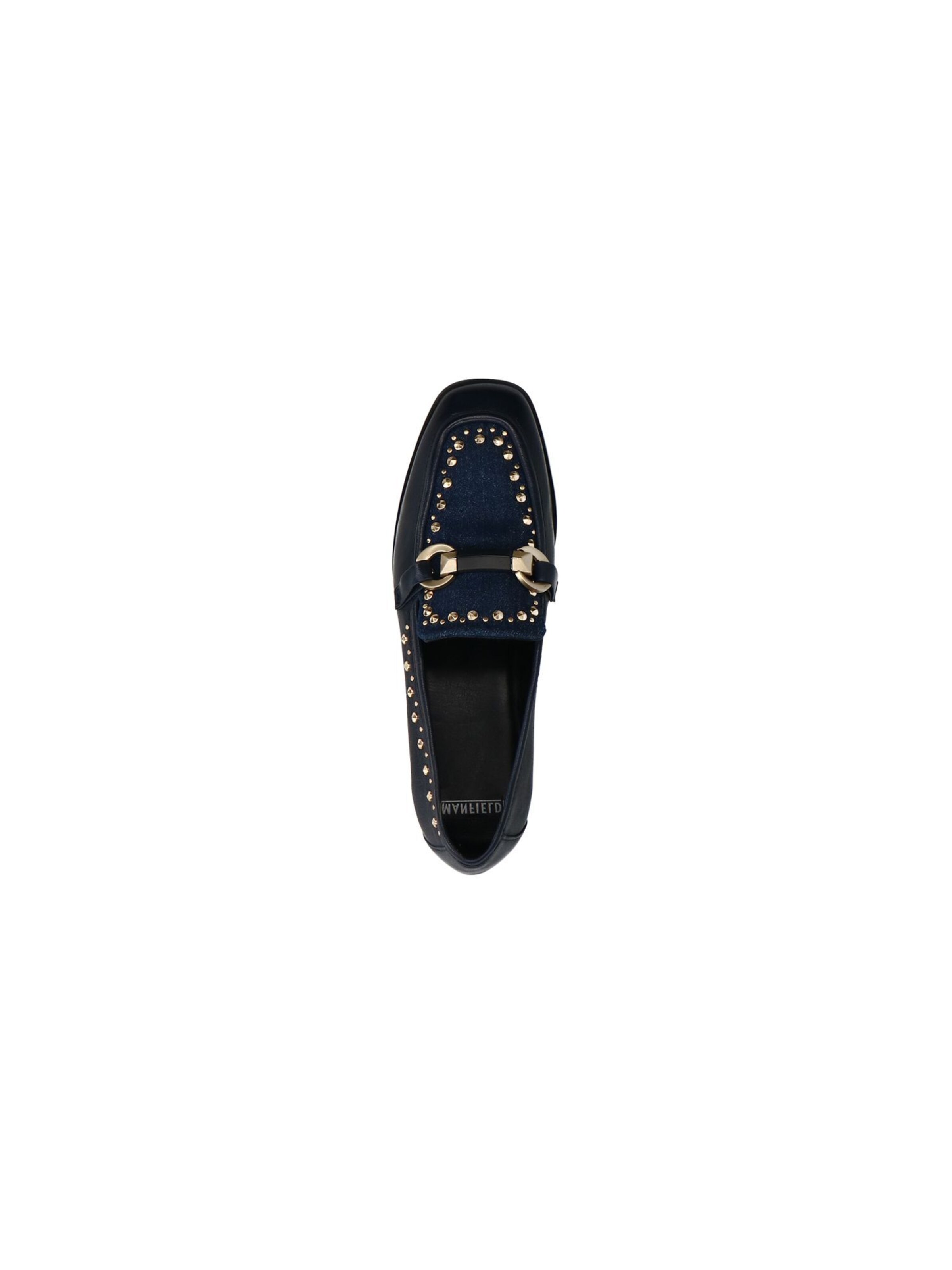 MANFIELD Classic Flats in Blue