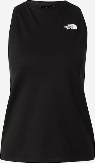 fekete / fehér THE NORTH FACE Sport top 'Foundation', Termék nézet