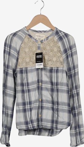 DENIM & SUPPLY Ralph Lauren Bluse XS in Blau: Vorderseite