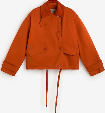Thinking MU Übergangsjacke 'Norma' in Orange: Vorderseite