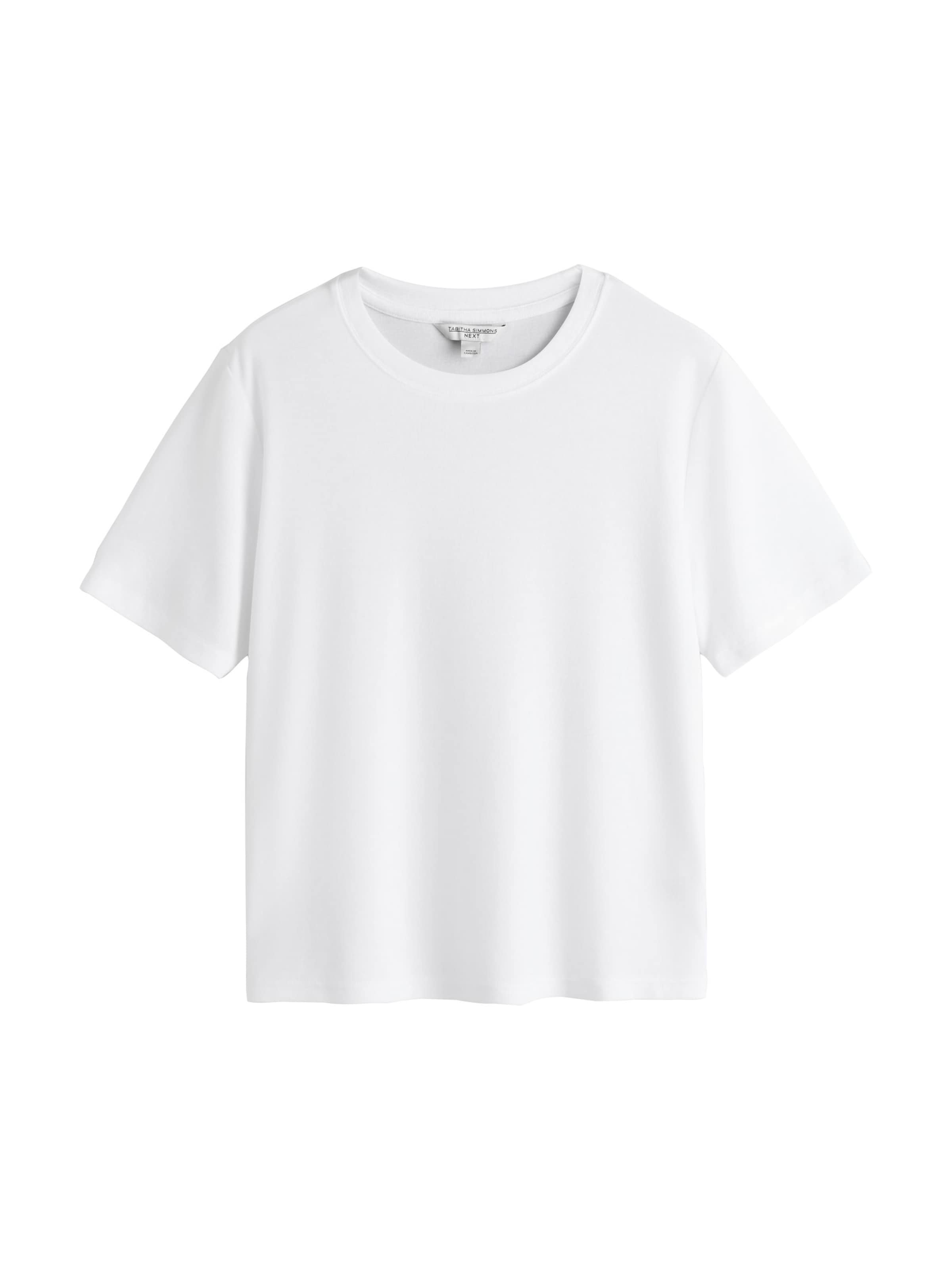 Next Shirt 'Next x Tabitha Simmons' in Wit: voorkant