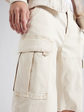 Regular Pantalon cargo BLEND en beige
