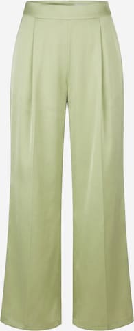 studioselectWide Leg/ Široke nogavice Hlače s naborima 'Lisa' - zelena boja: prednji dio