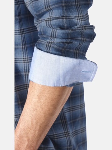 BABISTA Regular Fit Flanellhemd ' Floreverti ' in Blau