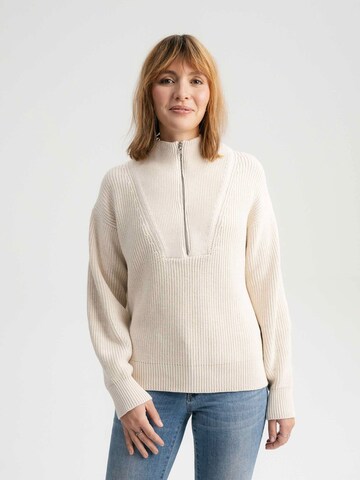 MELA Trui 'Kimaya' in Beige: voorkant