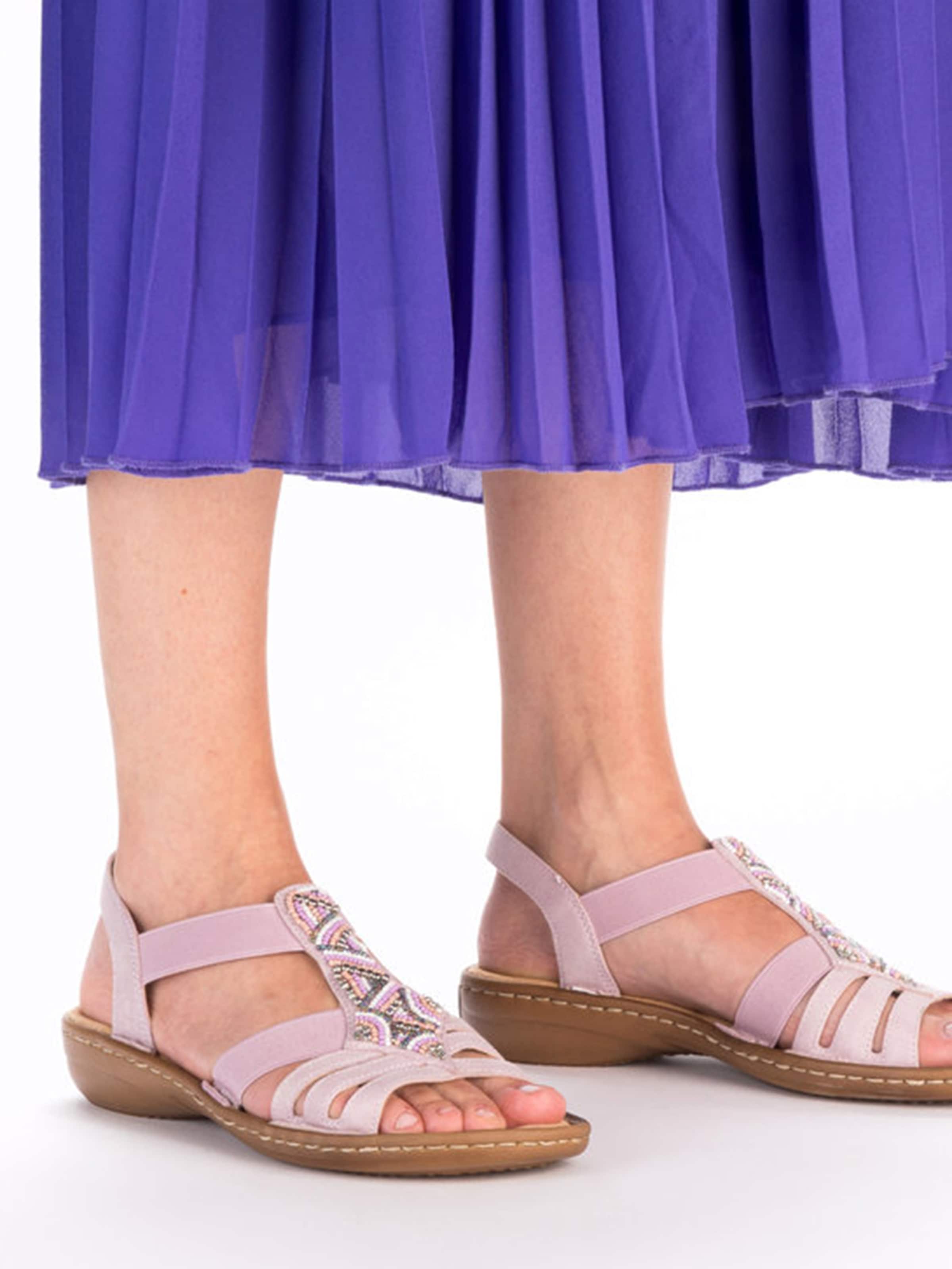 Rieker Sandal in Pink ABOUT YOU