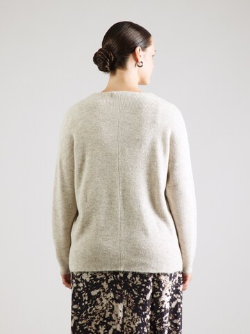 Pulover 'VMCLEFILE' de la Vero Moda Curve pe bej