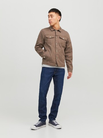 Coupe slim Jean 'Glenn' JACK & JONES en bleu