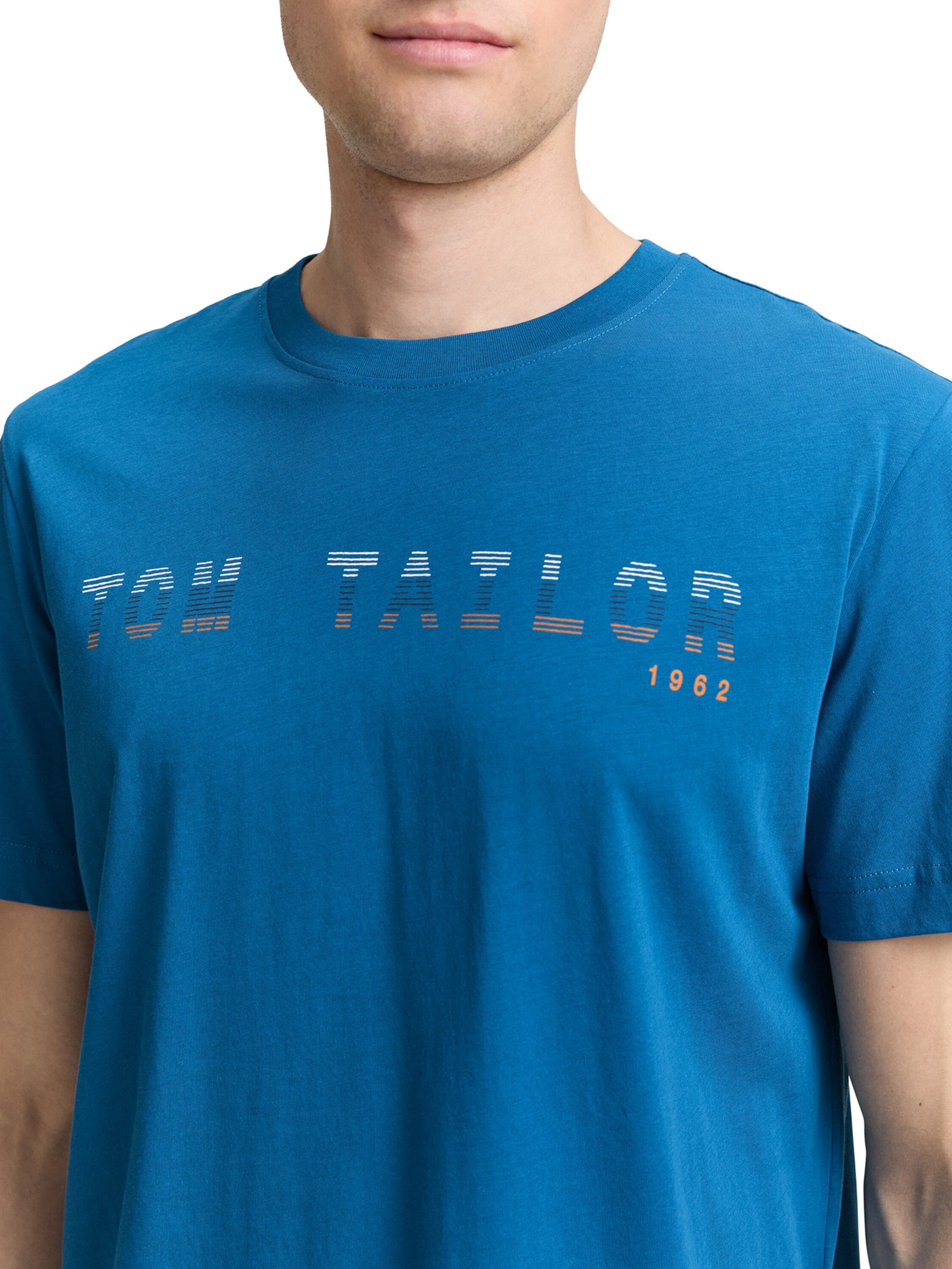 TOM TAILOR Тениска в синьо