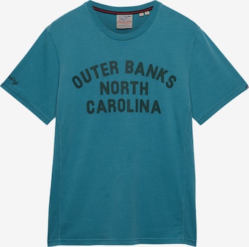 Superdry & Co Shirt in Blauw: voorkant