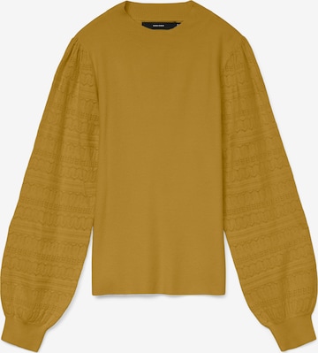 Pull-over 'VMNEWLIMONE' VERO MODA en jaune : devant
