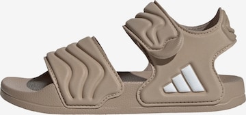 ADIDAS SPORTSWEAR - Sapatos abertos 'Adilette' em verde: frente
