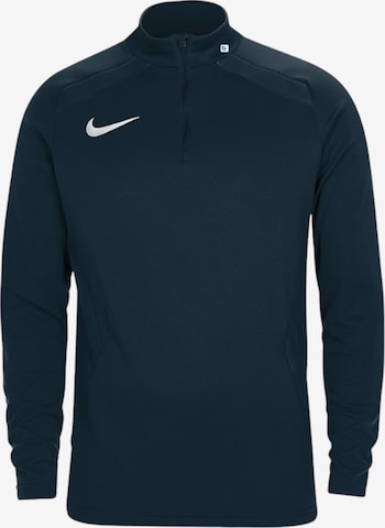 NIKE Sportsweatshirt in Blau: Vorderseite