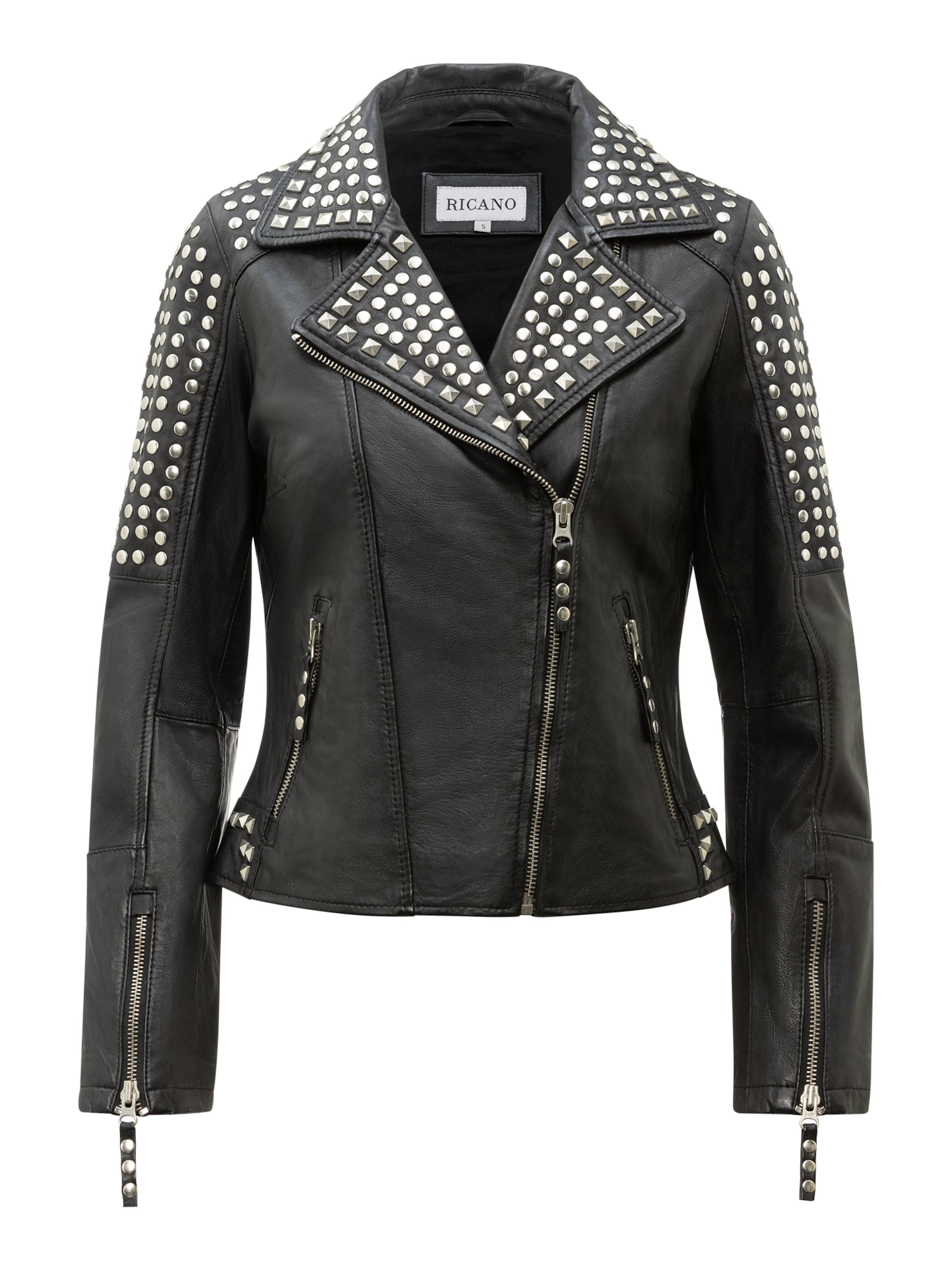 Giacca di mezza stagione di RICANO in nero: frontale