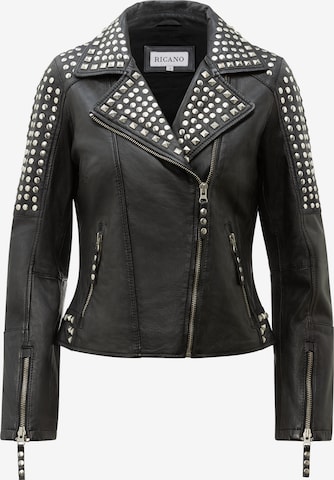 Veste mi-saison RICANO en noir : devant