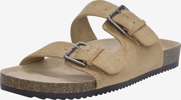 Pull&Bear Pantolette in Beige: predná strana