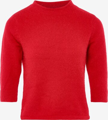 Pull-over Poomi en rouge : devant