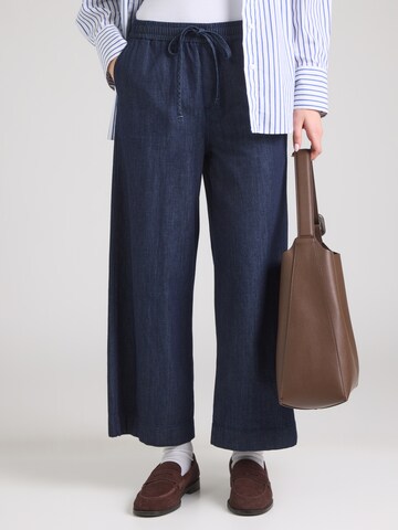 MORE & MORE Wide leg Jeans in Blauw: voorkant