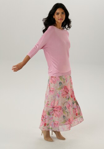 Aniston SELECTED Sweater in Pink