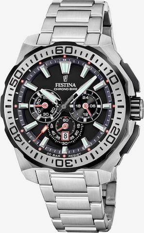 Montre à affichage analogique 'Chrono Bike' FESTINA en noir : devant