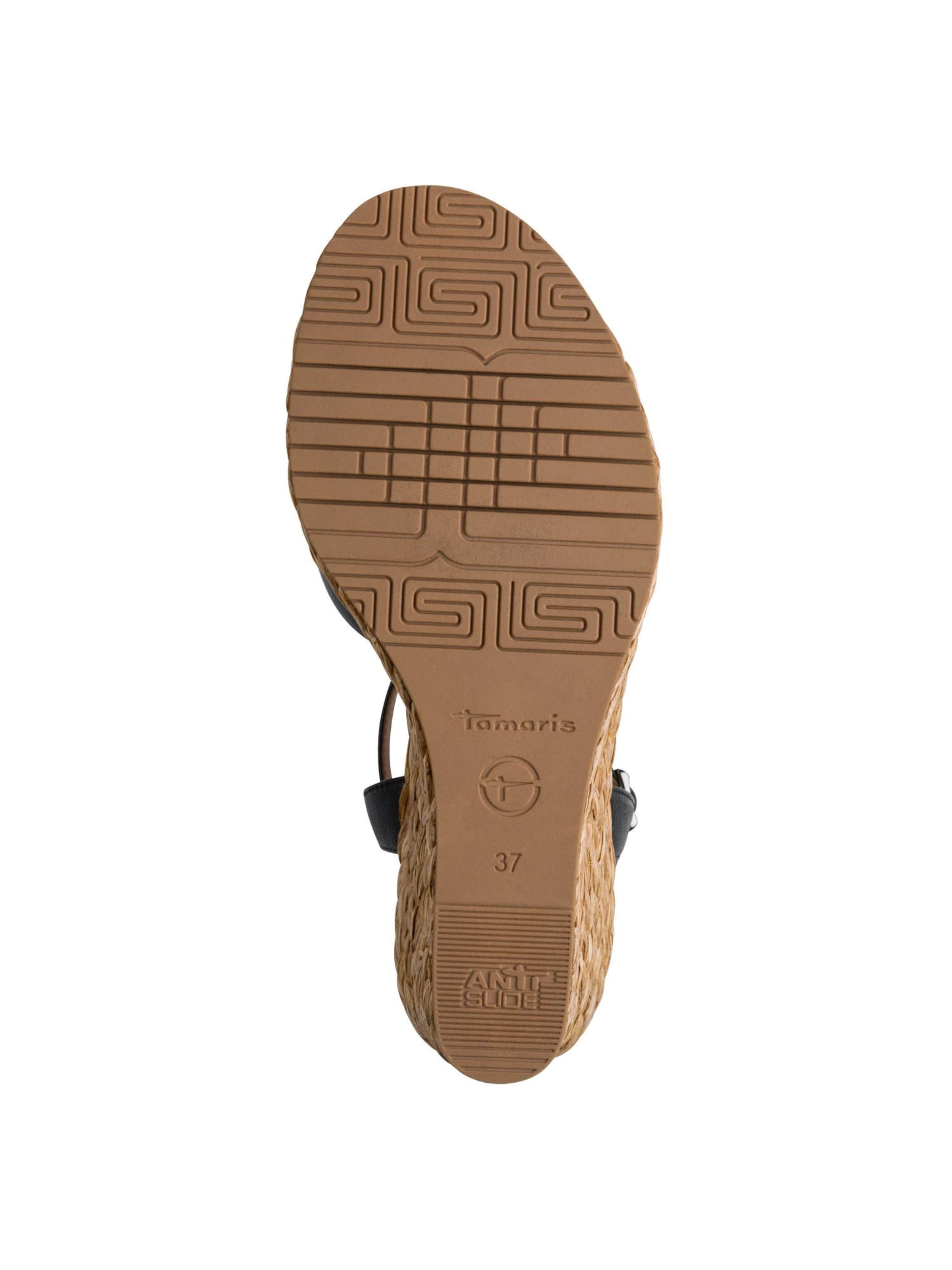 Tamaris Sandaal in Zwart