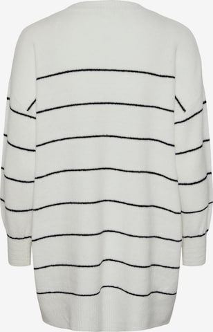 Pullover 'BEVERLY' di PIECES in bianco