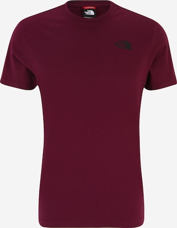 T-Shirt fonctionnel 'Red Box' THE NORTH FACE en violet : devant