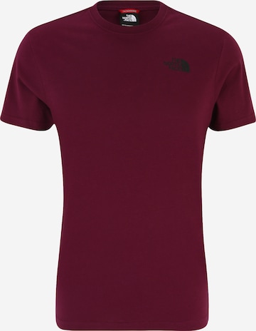 THE NORTH FACE T-Shirt 'Red Box' in Lila: predná strana