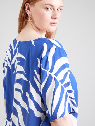Camicia da donna 'CARHELEN' di ONLY Carmakoma in blu