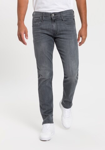 REPLAY Slimfit Jeans in Grau: predná strana