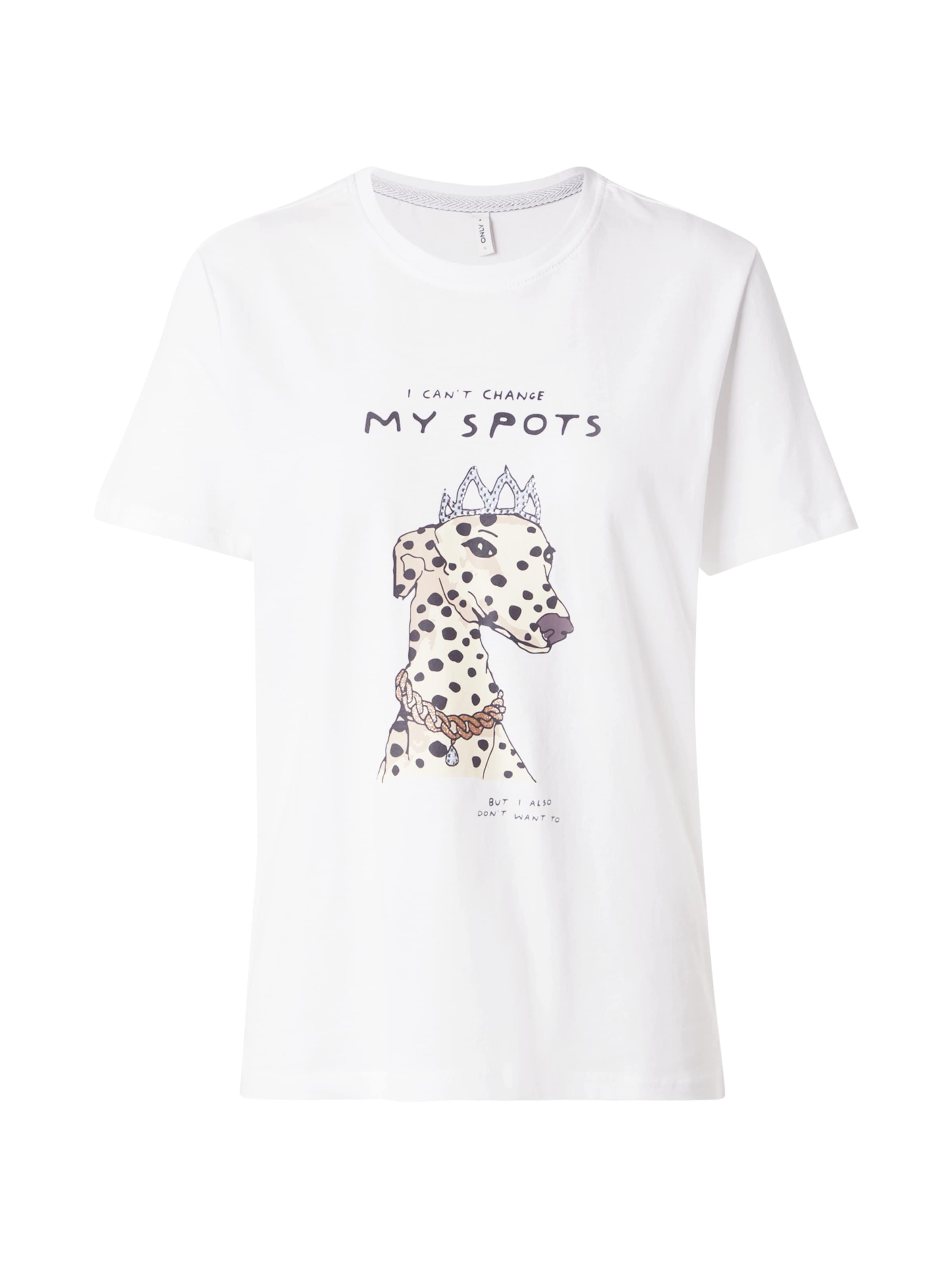 ONLY Majica &#x27;ONLBARIA&#x27; | bela barva: sprednja stran