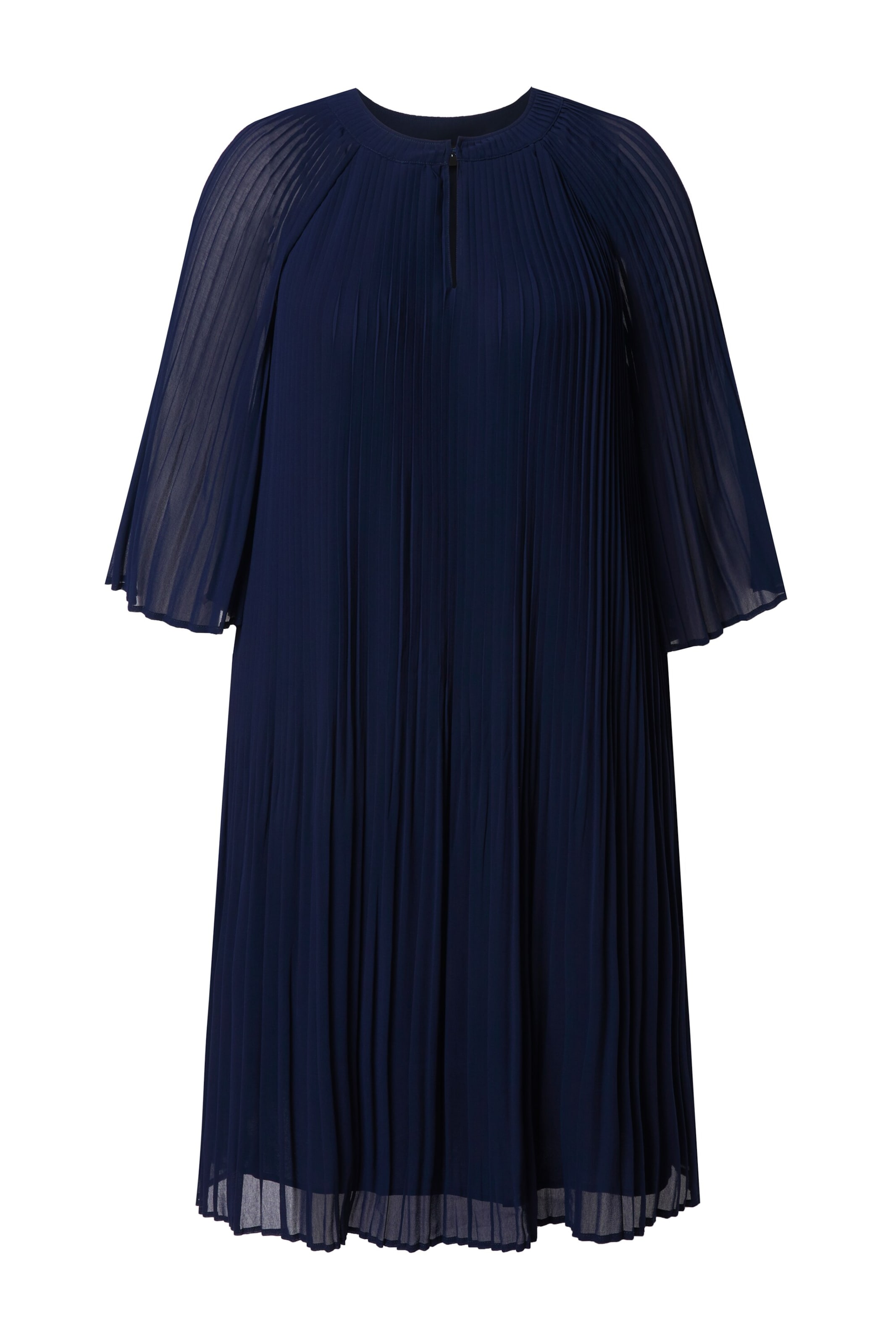 Ulla Popken Jurk in Blauw: voorkant