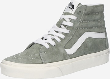 Sneaker alta 'SK8-HI' di VANS in verde: frontale