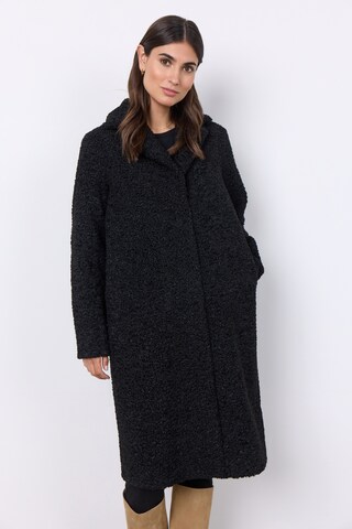 Soyaconcept Between-Seasons Coat 'Mukite 2' in Black: front