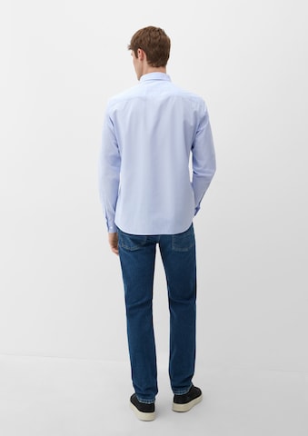 mėlyna s.Oliver Priglundantis modelis Marškiniai