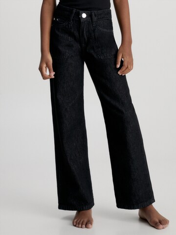 Calvin Klein Jeans Loosefit Jeans in Zwart