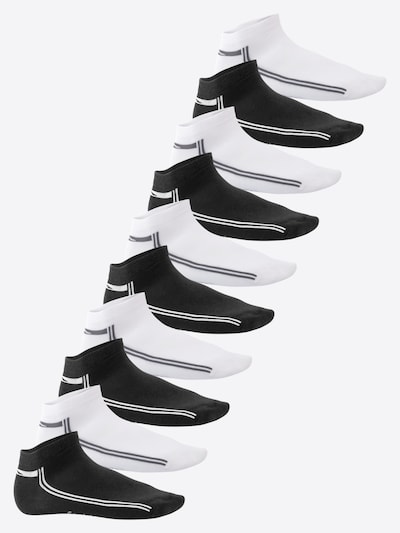 footstar Füßlinge 'Retrostreifen'‌‌‌‌‌‌‌‌‌ in 39-42 in mischfarben, Produktansicht