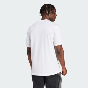 T-Shirt fonctionnel 'France' ADIDAS PERFORMANCE en blanc