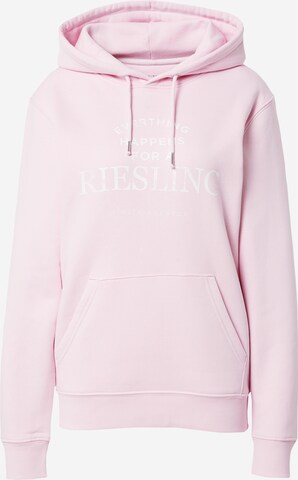 EINSTEIN & NEWTON Sweatshirt 'Riesling' in Pink: predná strana