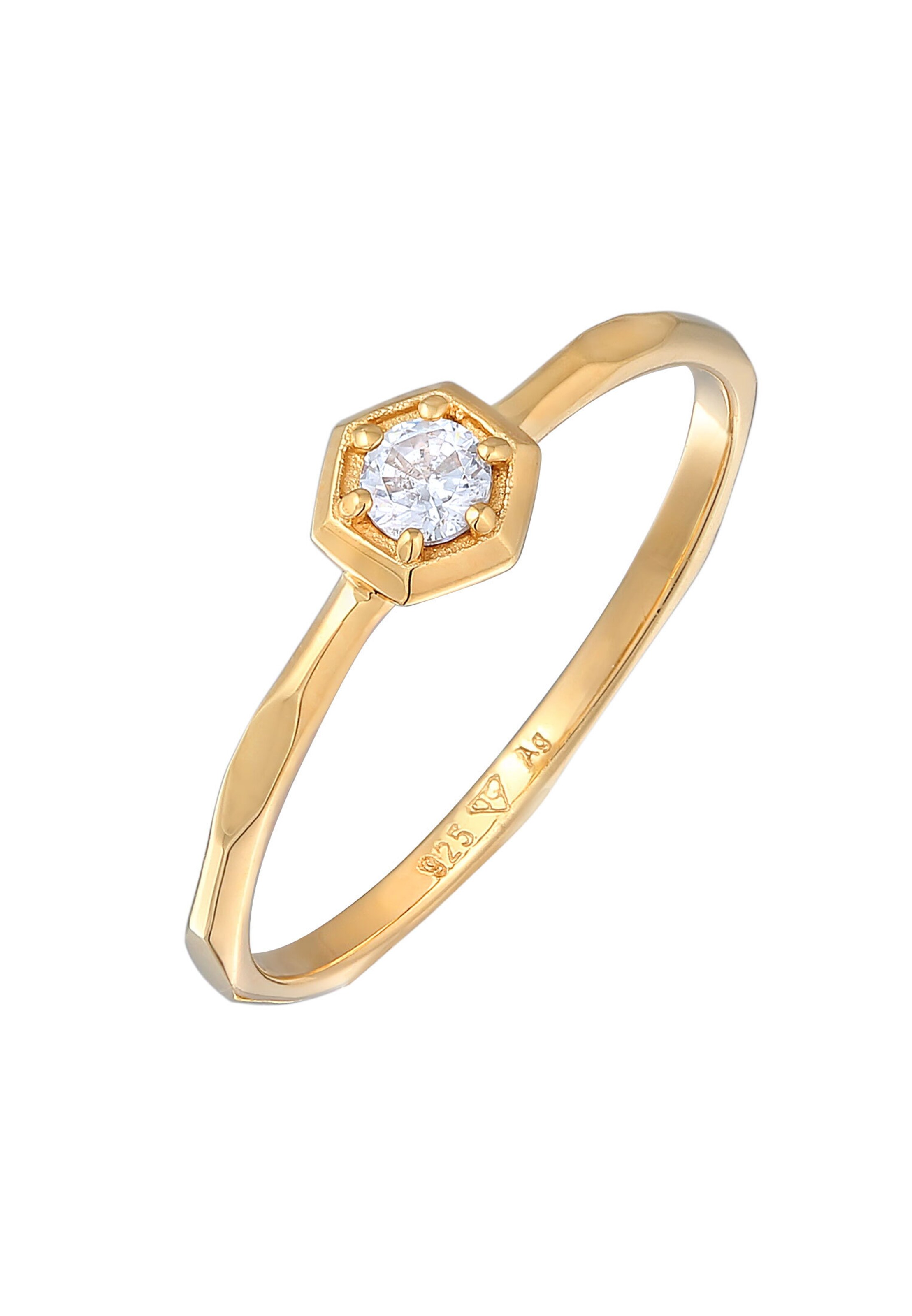 ELLI Ring in Gold: Vorderseite