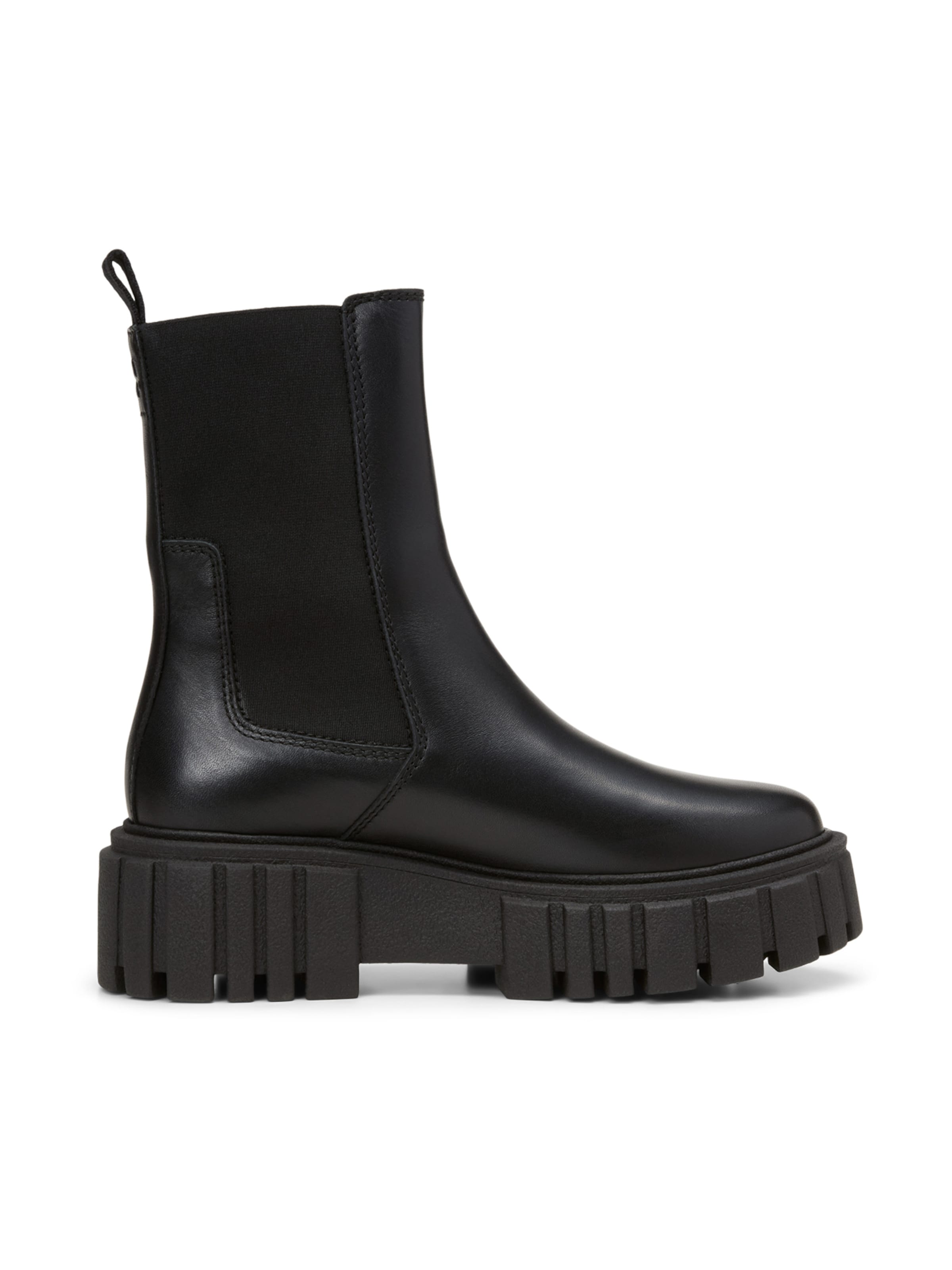 Marc O'Polo Боти Chelsea 'Christel' в черно