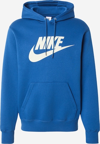Nike Sportswear Свитшот 'CLUB' в Синий: спереди