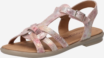 RICOSTA Sandalen 'Birte' in Roze: voorkant