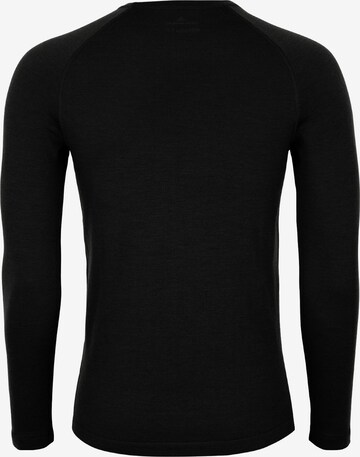 DANISH ENDURANCE Funktionsshirt 'Merino' in Schwarz