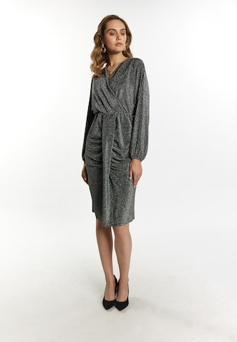 faina Dress in Silver